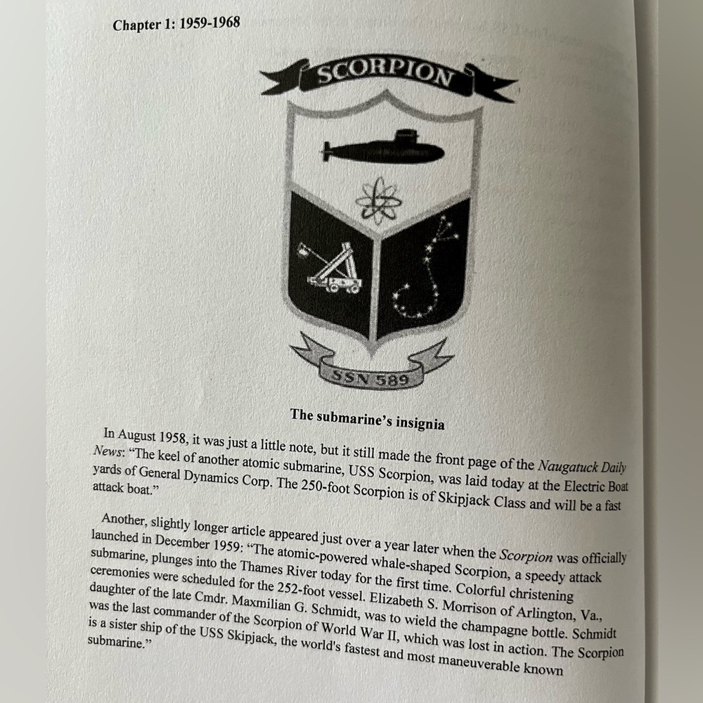 The Disappearance of the USS Scorpion Charles Rivers Editors pb book - Picture 4 of 5